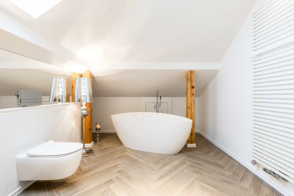 Attic Bathroom Renovation in Menomonee Falls