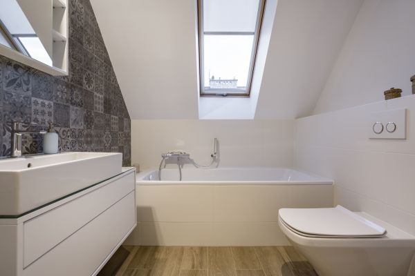 Attic Bathroom Construction in Menomonee Falls