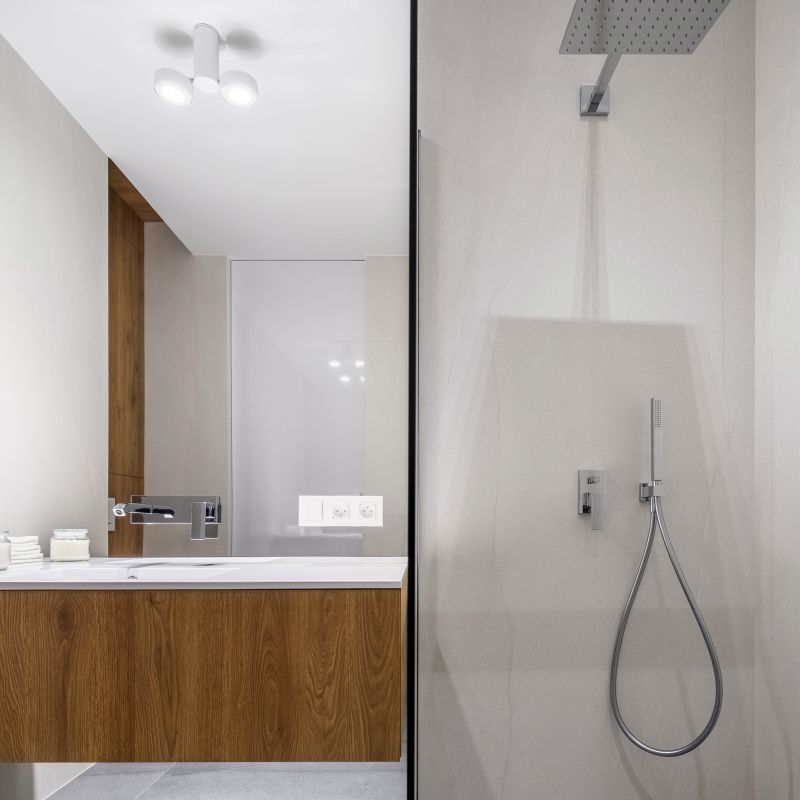 Spacious Walk-In Shower